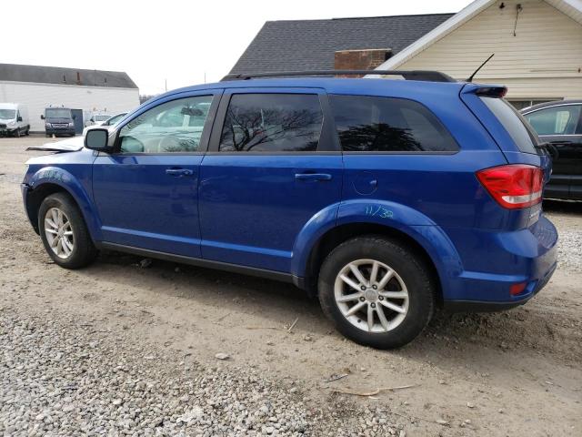 3C4PDDBG8FT538591 - 2015 DODGE JOURNEY SXT BLUE photo 2