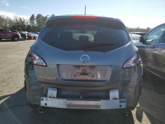 JN8AZ1MW9BW156847 - 2011 NISSAN MURANO S GRAY photo 6