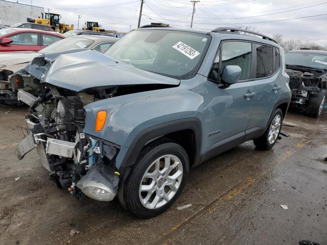 ZACCJABB9JPJ60028 - 2018 JEEP RENEGADE LATITUDE TEAL photo 1