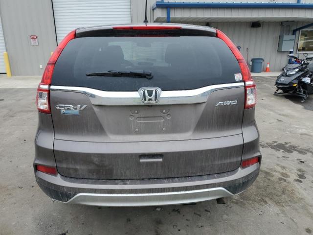 5J6RM4H59FL116074 - 2015 HONDA CR-V EX GRAY photo 6