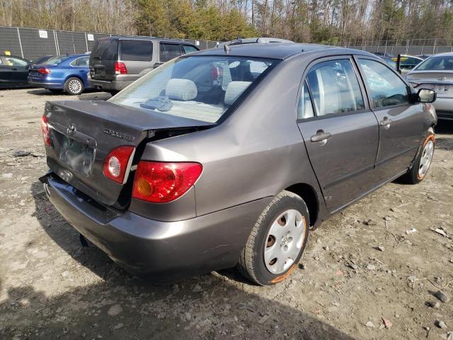 1NXBR32E24Z204169 - 2004 TOYOTA COROLLA CE GRAY photo 3