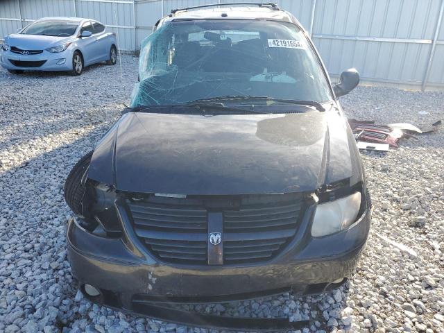 2D4GP44LX7R257269 - 2007 DODGE GRAND CARA SXT BLACK photo 5