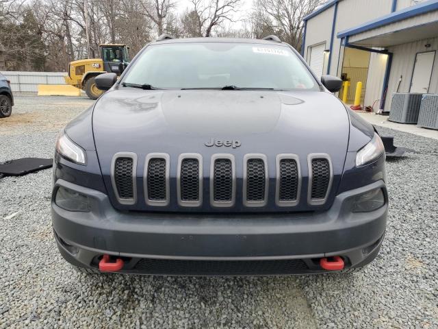 1C4PJMBS5FW667668 - 2015 JEEP CHEROKEE TRAILHAWK BLUE photo 5