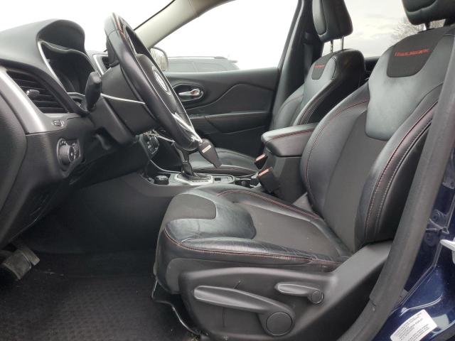 1C4PJMBS5FW667668 - 2015 JEEP CHEROKEE TRAILHAWK BLUE photo 7