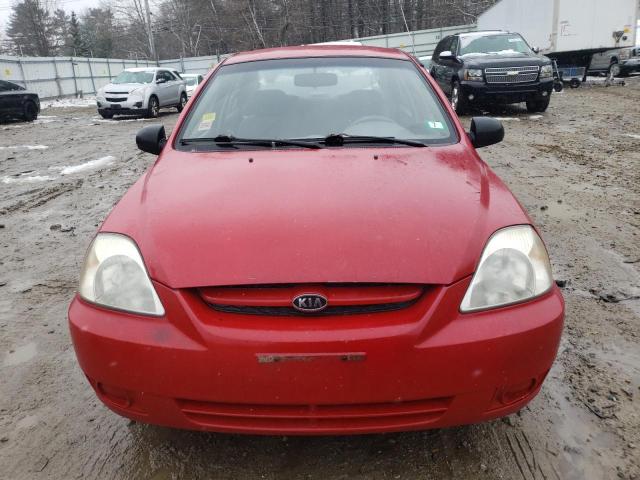 KNADC125656366991 - 2005 KIA RIO RED photo 5