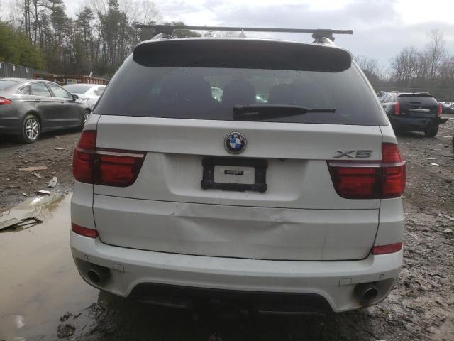 5UXZW0C53CL667143 - 2012 BMW X5 XDRIVE35D WHITE photo 6