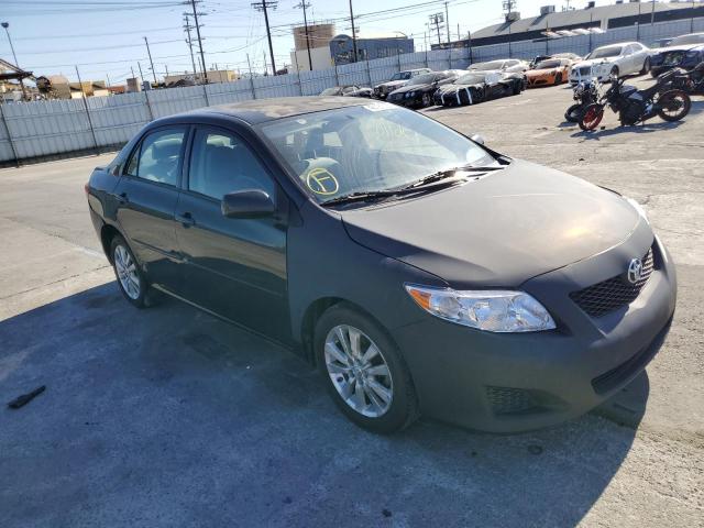 1NXBU4EE0AZ279187 - 2010 TOYOTA COROLLA BASE BLACK photo 4
