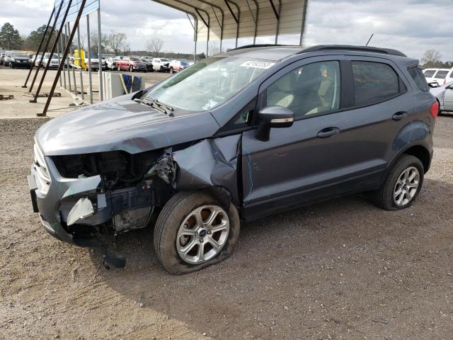 MAJ6P1ULXJC217089 - 2018 FORD ECOSPORT SE GRAY photo 1