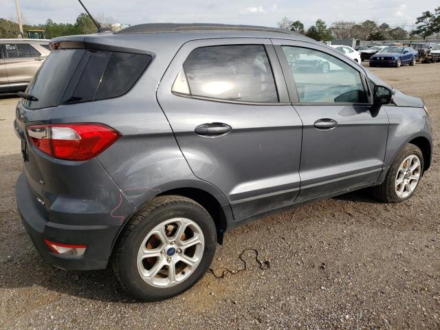 MAJ6P1ULXJC217089 - 2018 FORD ECOSPORT SE GRAY photo 3