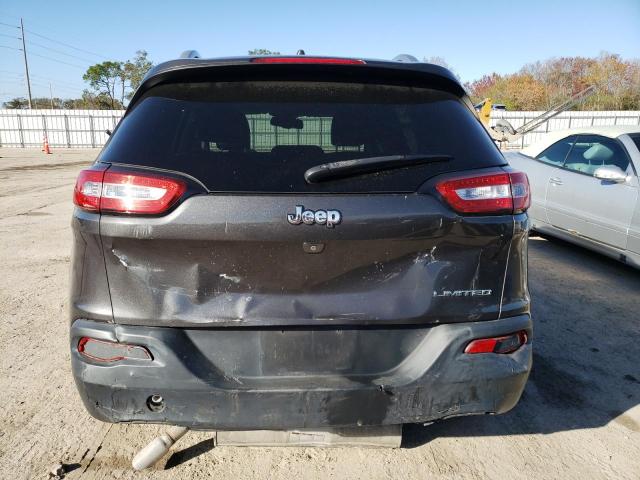 1C4PJLDB0GW158127 - 2016 JEEP CHEROKEE LIMITED GRAY photo 6