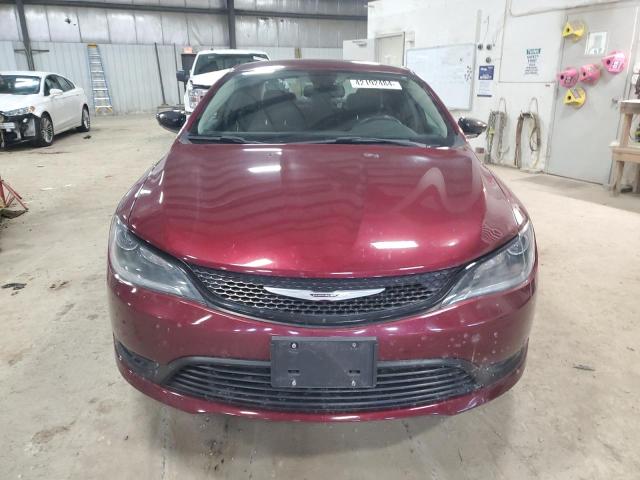 1C3CCCFB5HN506697 - 2017 CHRYSLER 200 LX BURGUNDY photo 5