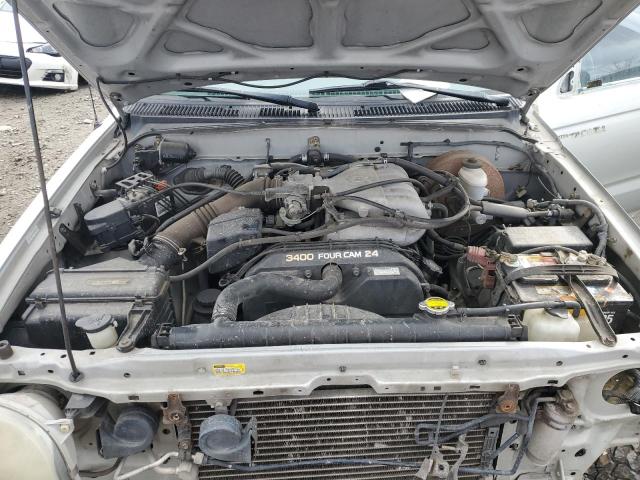 5TEGN92N72Z084253 - 2002 TOYOTA TACOMA DOUBLE CAB PRERUNNER GRAY photo 11