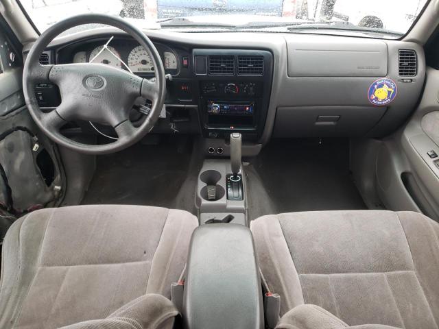 5TEGN92N72Z084253 - 2002 TOYOTA TACOMA DOUBLE CAB PRERUNNER GRAY photo 8