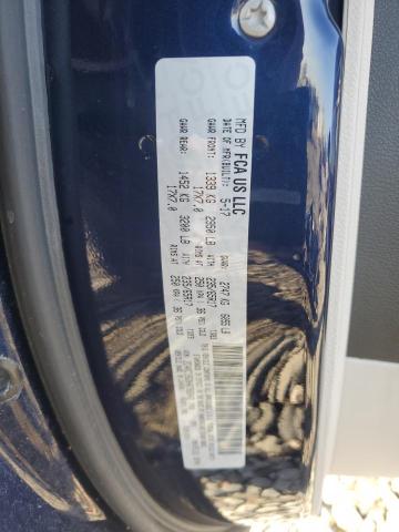 2C4RC1BG9HR786042 - 2017 CHRYSLER PACIFICA TOURING L BLUE photo 14