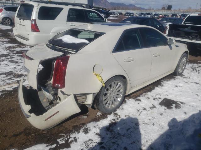 1G6DL5EY0B0101744 - 2011 CADILLAC CTS PERFORMANCE COLLECTION WHITE photo 3