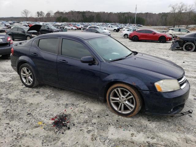 1C3CDZEG4CN184060 - 2012 DODGE AVENGER SXT BLUE photo 4