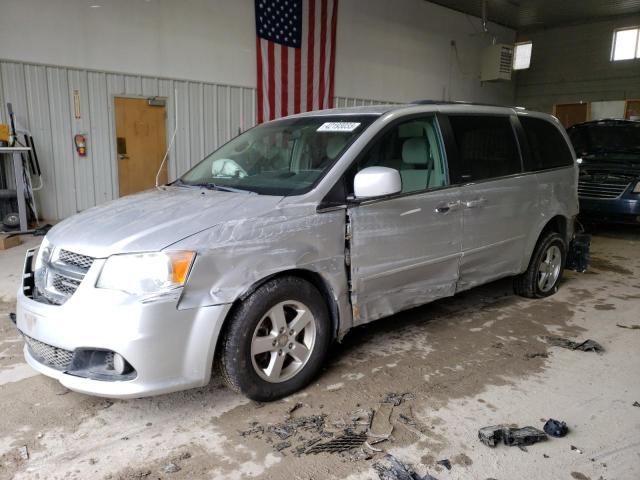 2D4RN5DG1BR664378 - 2011 DODGE GRAND CARA CREW SILVER photo 1