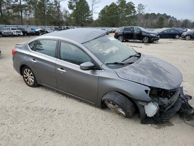 3N1AB7AP5KY417015 - 2019 NISSAN SENTRA S GRAY photo 4