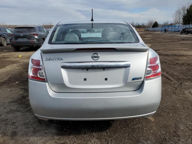 3N1AB6AP9CL711655 - 2012 NISSAN SENTRA 2.0 SILVER photo 6