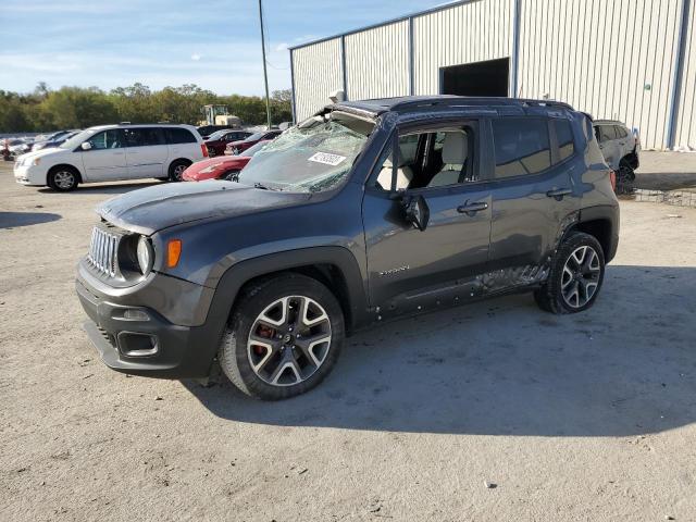 ZACCJABB2JPH92744 - 2018 JEEP RENEGADE LATITUDE GRAY photo 1