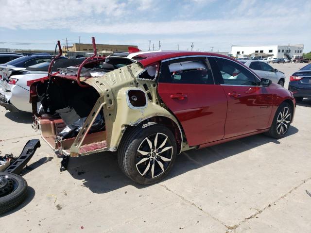 1G1ZG5ST7MF058657 - 2021 CHEVROLET MALIBU RS RED photo 3