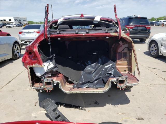 1G1ZG5ST7MF058657 - 2021 CHEVROLET MALIBU RS RED photo 6