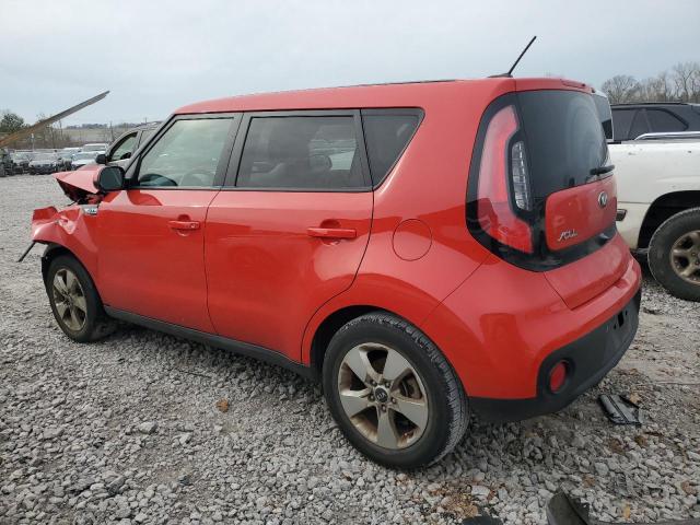 KNDJN2A22K7646460 - 2019 KIA SOUL RED photo 2