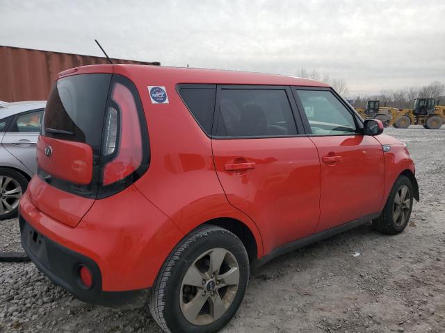 KNDJN2A22K7646460 - 2019 KIA SOUL RED photo 3