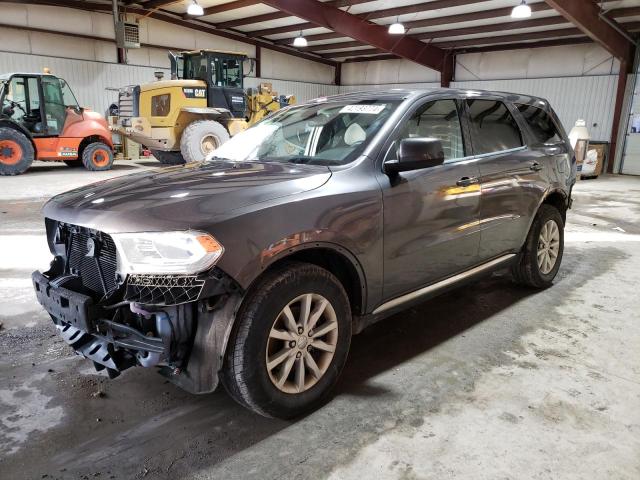 1C4RDJAGXEC354000 - 2014 DODGE DURANGO SXT GRAY photo 1