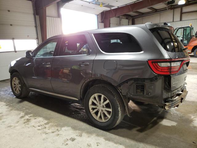 1C4RDJAGXEC354000 - 2014 DODGE DURANGO SXT GRAY photo 2