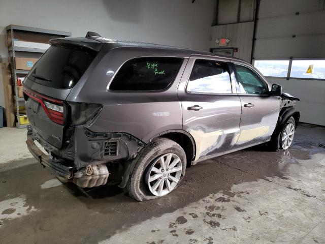 1C4RDJAGXEC354000 - 2014 DODGE DURANGO SXT GRAY photo 3