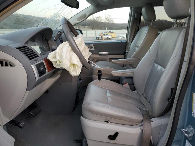 2A8HR54P78R828845 - 2008 CHRYSLER TOWN & COU TOURING ლურჯი ფოტო 7