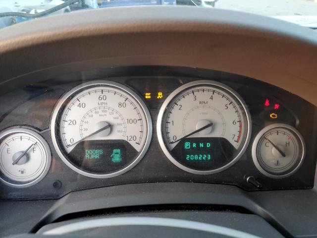 2A8HR54P78R828845 - 2008 CHRYSLER TOWN & COU TOURING ლურჯი ფოტო 9