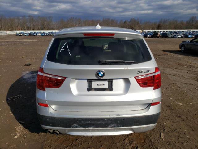 5UXWX5C53BL704459 - 2011 BMW X3 XDRIVE28I SILVER photo 6