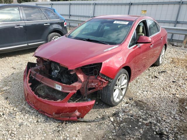 1G4PR5SK4C4149312 - 2012 BUICK VERANO CONVENIENCE RED photo 1