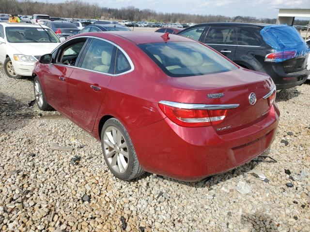 1G4PR5SK4C4149312 - 2012 BUICK VERANO CONVENIENCE RED photo 2