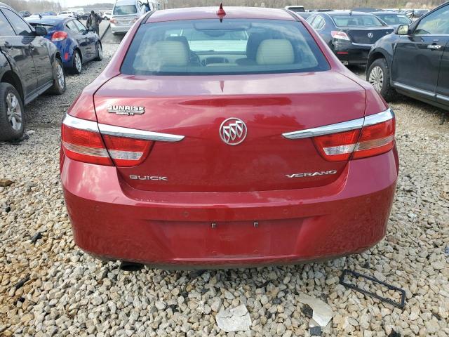 1G4PR5SK4C4149312 - 2012 BUICK VERANO CONVENIENCE RED photo 6