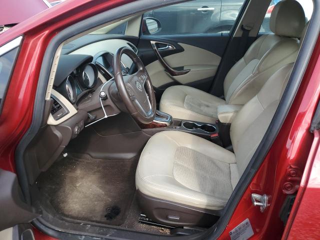 1G4PR5SK4C4149312 - 2012 BUICK VERANO CONVENIENCE RED photo 7