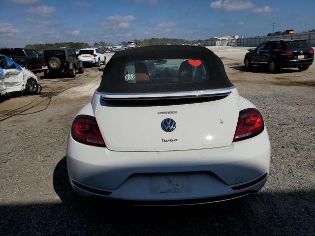 3VW517AT7HM813796 - 2017 VOLKSWAGEN BEETLE S/SE WHITE photo 6