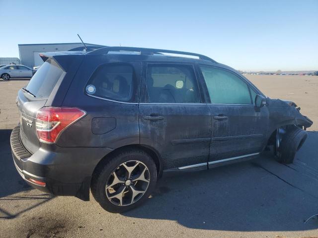 JF2SJGWC7FH487659 - 2015 SUBARU FORESTER 2.0XT TOURING GRAY photo 3