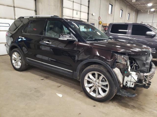 1FM5K8F82DGC80816 - 2013 FORD EXPLORER LIMITED BLACK photo 4