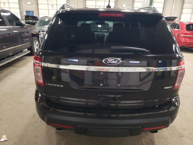 1FM5K8F82DGC80816 - 2013 FORD EXPLORER LIMITED BLACK photo 6