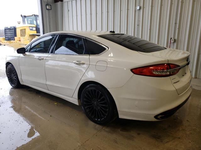 3FA6P0H95HR130964 - 2017 FORD FUSION SE WHITE photo 2