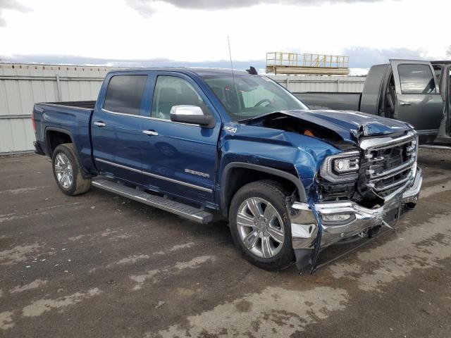 3GTU2NEC4HG375490 - 2017 GMC SIERRA K1500 SLT BLUE photo 4