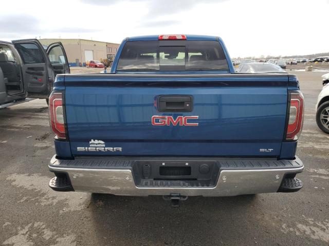 3GTU2NEC4HG375490 - 2017 GMC SIERRA K1500 SLT BLUE photo 6