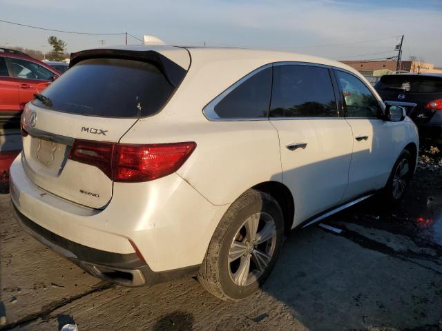 5J8YD4H32KL032500 - 2019 ACURA MDX WHITE photo 3