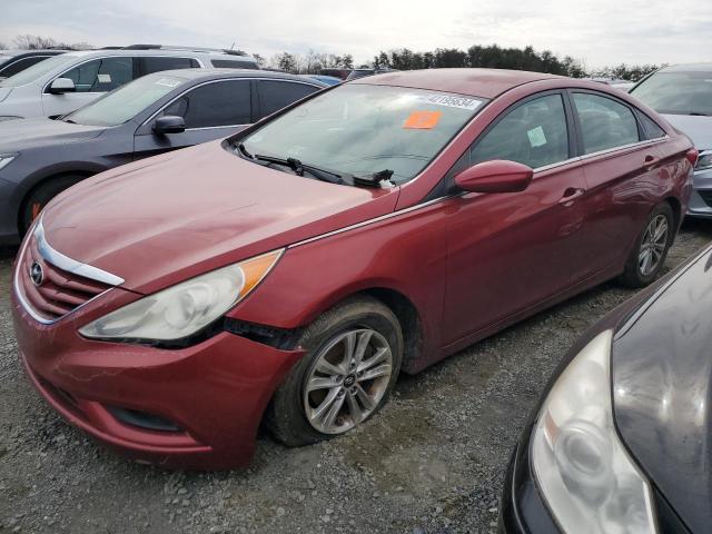 5NPEB4AC4CH411490 - 2012 HYUNDAI SONATA GLS RED photo 1