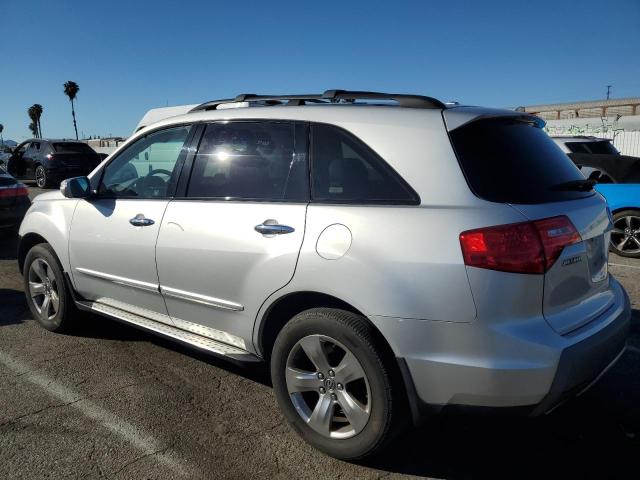 2HNYD288X7H531333 - 2007 ACURA MDX SPORT SILVER photo 2