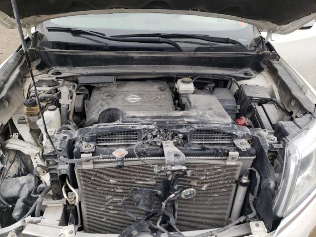 5N1AR2MM0EC713484 - 2014 NISSAN PATHFINDER S WHITE photo 12