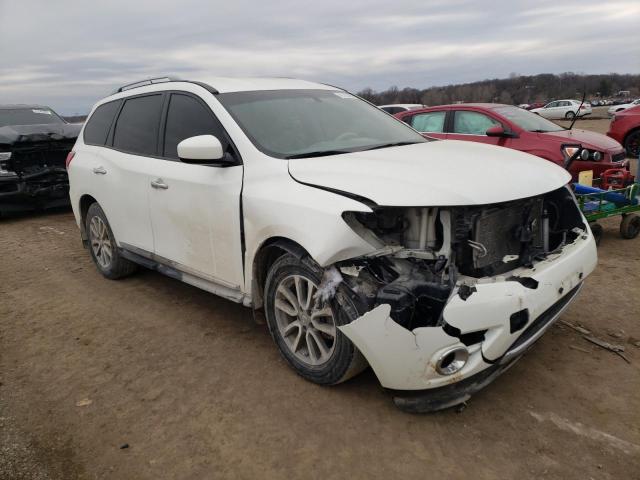 5N1AR2MM0EC713484 - 2014 NISSAN PATHFINDER S WHITE photo 4